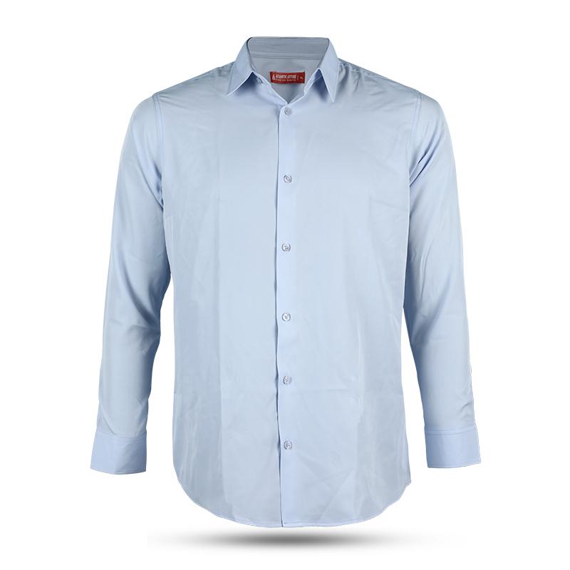 Premium Micro Spandex Shirt - SKY BLUE L/SLV hover
