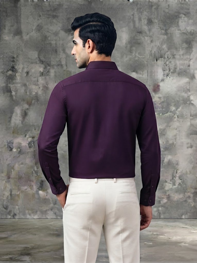 Premium Oxford Kent Collar Chest Pkt Shirt - JAM hover