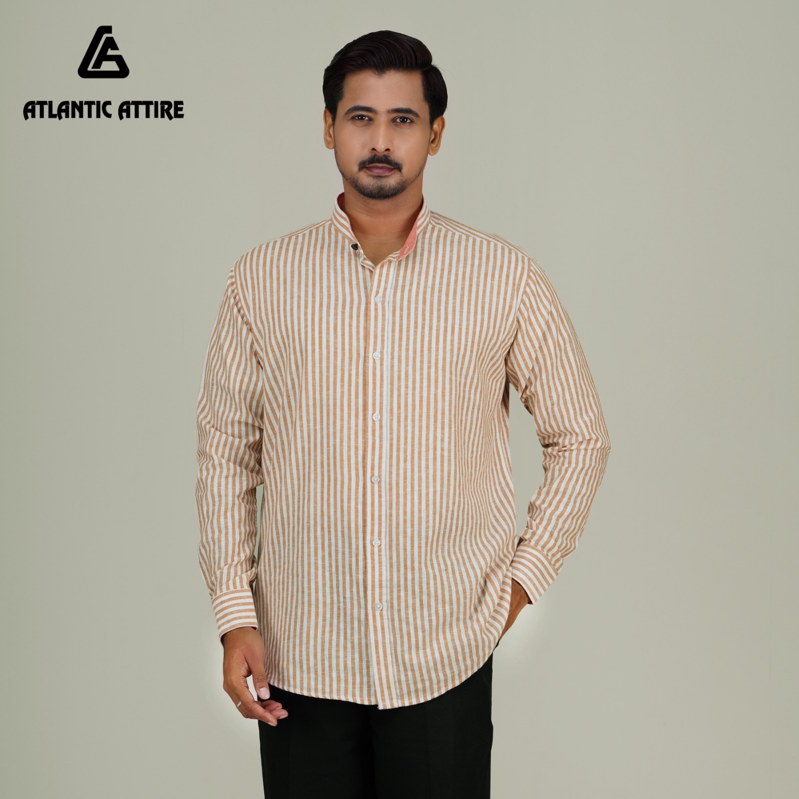 Premium Remi Cotton Shirt - LINCOT SAND BEIGE